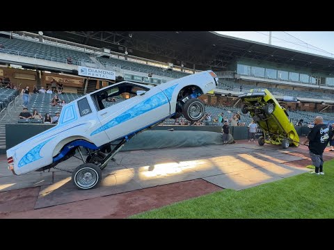 Lowrider Hop Competition! Hydraulic Cars Hopping! (4K)