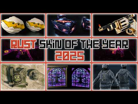 RUST SKIN OF THE YEAR 2025! (FINALISTS VOTE)