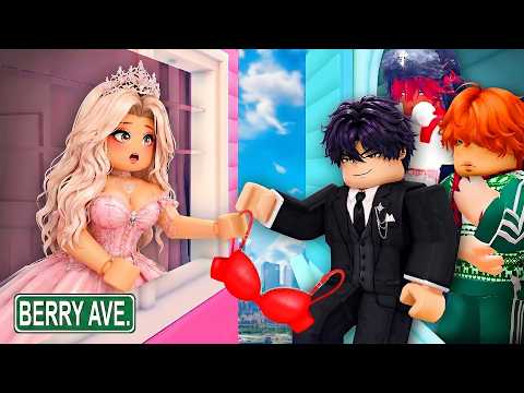 The girl NEXT DOOR is being pursued by 3 POPULAR BOYS | 💖Berry Avenue Story💖