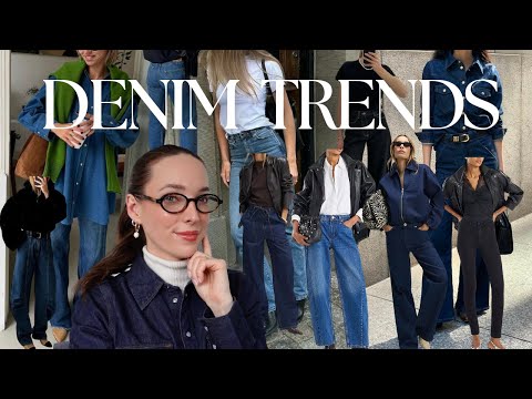 2026 DENIM TRENDS / A WEEK OF OUTFITS WITH JEANS FOR 2026 / 5 Easy Outfit ideas with denim jeans