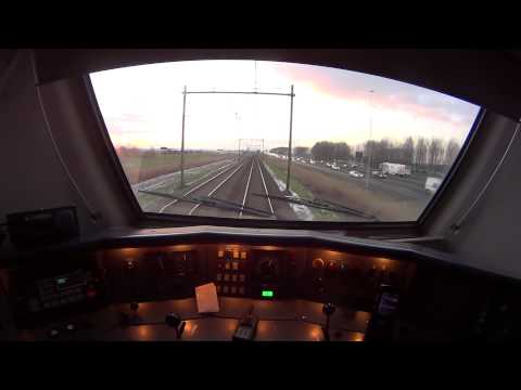 Real Train Driver's View VIRM Gouda - Den Haag Centraal 2015