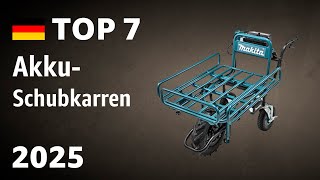 TOP—7. Beste Akku-Schubkarren. Test & Vergleich 2025