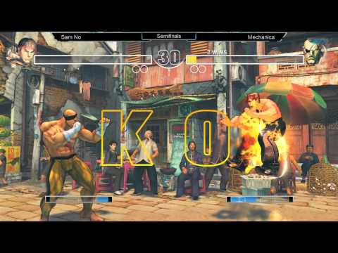 SRKUW Y2 #16 SF4 Remix SF - Sam No vs Mechanica