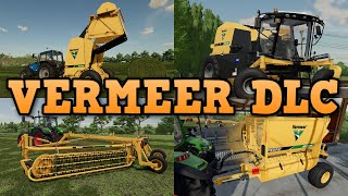 VERMEER DLC PLUS PATCH 1.7 EARLY FIRST LOOK!! | Farming Simulator 22