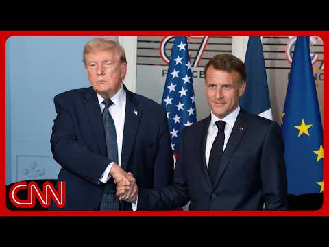 Live: Trump meets Macron at G7 amid geopolitical differences