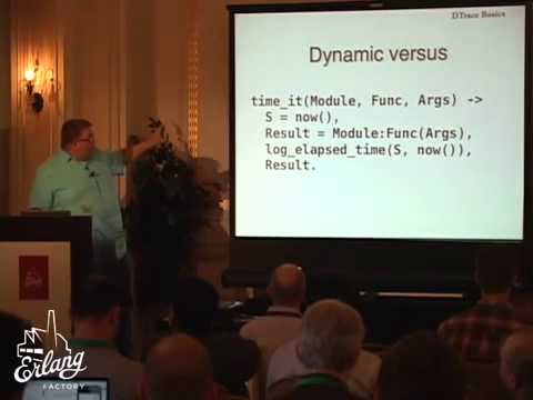 Erlang Factory 2014 -- Profiling Applications using DTrace
