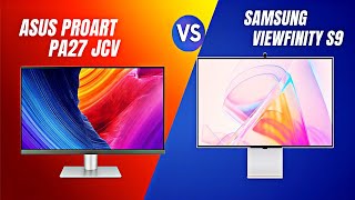 ASUS ProArt PA27JCV vs Samsung ViewFinity S9 – Which 5K Monitor Should You Buy?