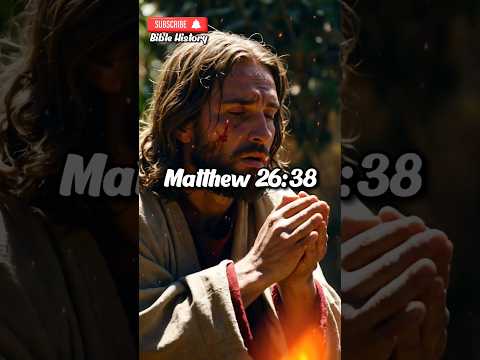 Jesus Prays in Gethsemane : Matthew 26:36-46