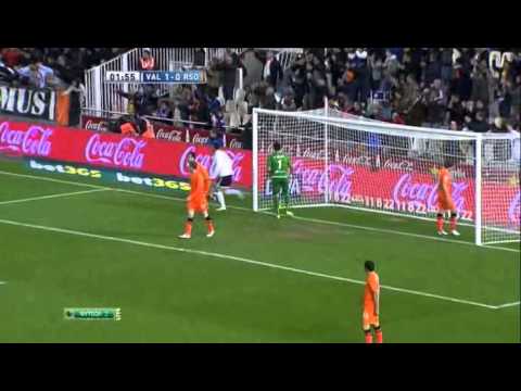 Valencia - Real Sociedad [1-0] Soldado
