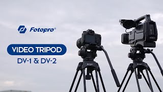 Fotopro DV-2 Tripod Kamera Video Profesional