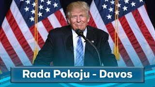 Trump w Davos: podpisanie karty Rady Pokoju