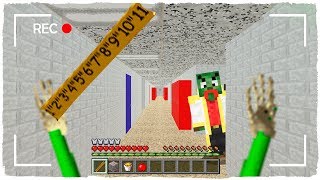 ¡ME CONVIERTO EN BALDI POR 1 DÍA EN MINECRAFT!