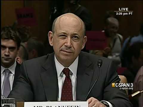 Investment Banks and the Financial Crisis  Goldman Sachs' Chair and CEO 2010