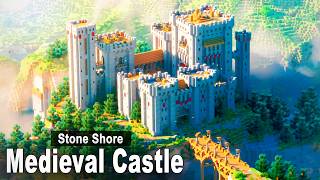 Minecraft: How to build a Medieval Castle | Tutorial Part.1