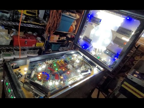 Part 7: 1980 Bally Xenon Pinball Project. Driver board upgrades & all bulbs now working!
