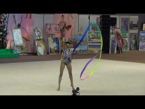 Natela Bolataeva GEO ribbon Baltic Hoop 2019