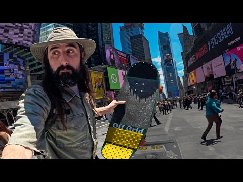 Hunting For Skate Spots in Central Park NYC