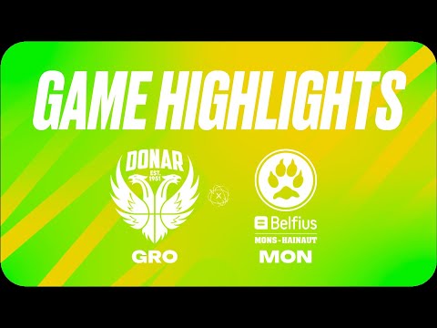 Donar Groningen vs. Union Mons-Hainaut - Game Highlights