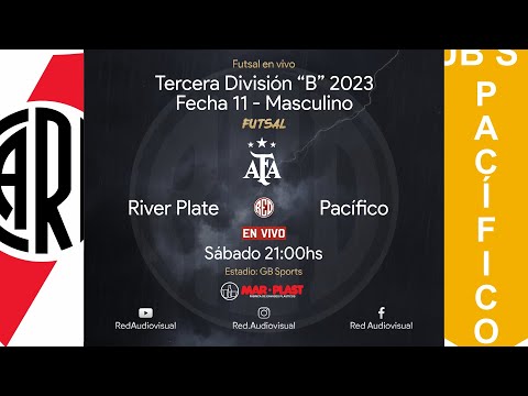 🔴 River vs Pacífico  - Fecha 11 - Tercera División B - Futsal AFA 2023 - Masculino