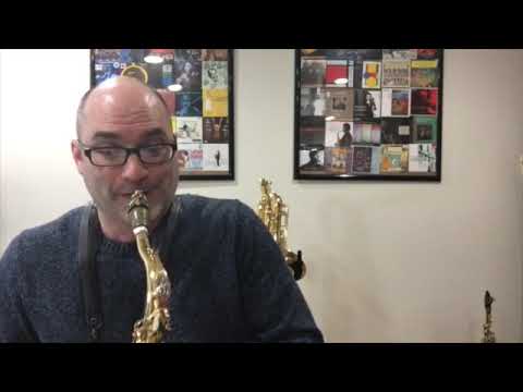 Verve for solo tenor sax by Matthew Kennedy