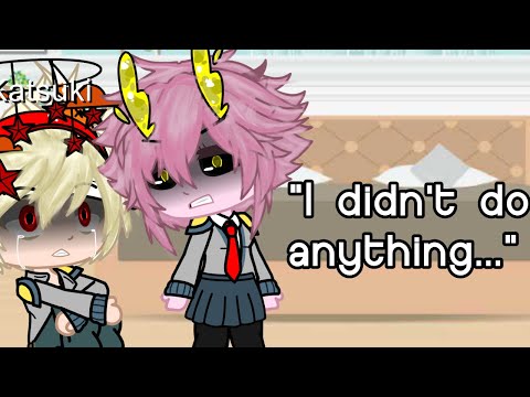 “I didn’t do anything...” || Sad Bakugo || AU || 1/2 || Read pinned comment or the description ||