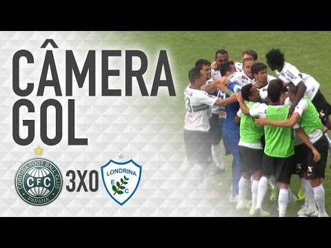 Câmera Gol   Coritiba 3 x 0 Londrina