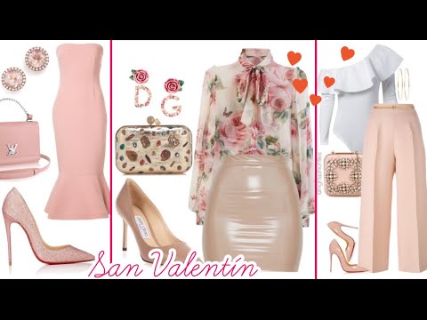 LOOKS DE MODA PARA SAN VALENTIN 2023 💕DIA DEL AMOR Y LA AMISTAD 14 de FEBRERO / TENDENCIAS 2023