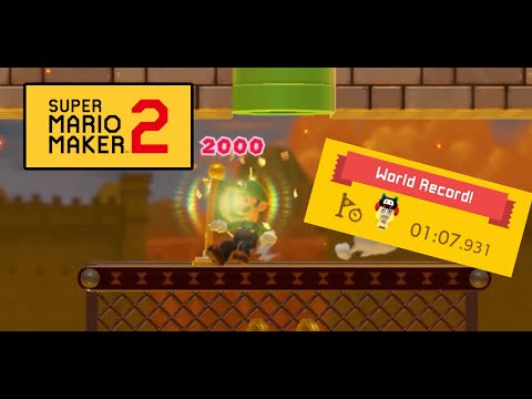 [SMM2 WORLD RECORD] GokouD - Spikeball Fortress