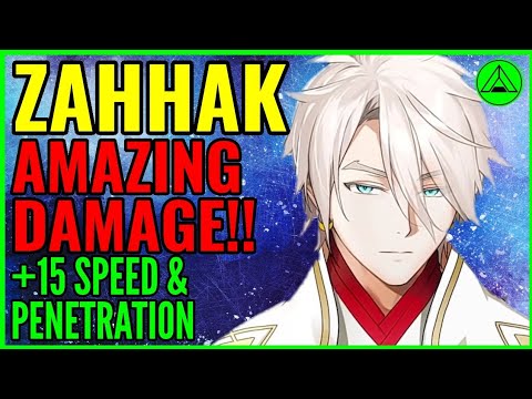 Zahhak does HUGE DAMAGE!! 😱 (+15 Speed+Pen Build) Epic Seven
