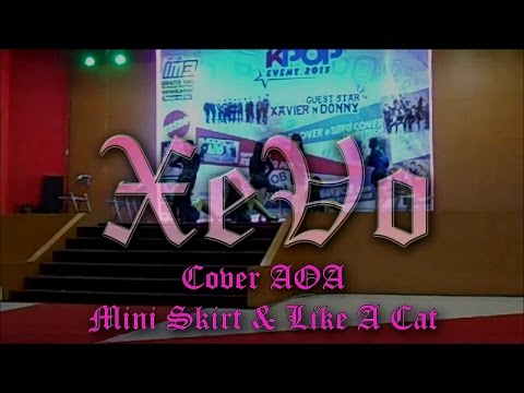 [150326] [WE-A] XeVo - Cover AOA Miniskirt & Like A Cat @Tuban Kpop Festival