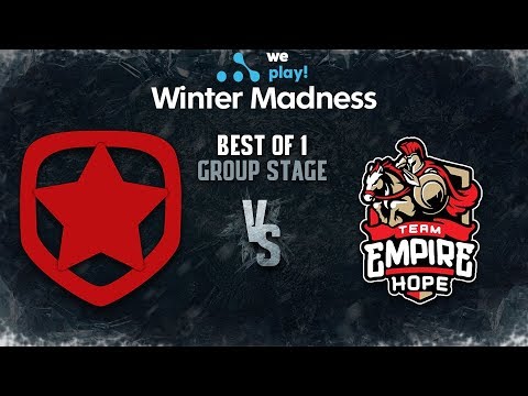 Gambit vs Empire Hope Bo1 - WePlay! Winter Madness - Group Stage