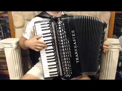 3838 - Black Imperial Transmaster Piano Accordion LMH 41 120 $799