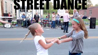 🎶STREET DANCE THEY'LL NEVER FORGET🎤! KIDS DANCING IN THE STREET | DYCHES FAM