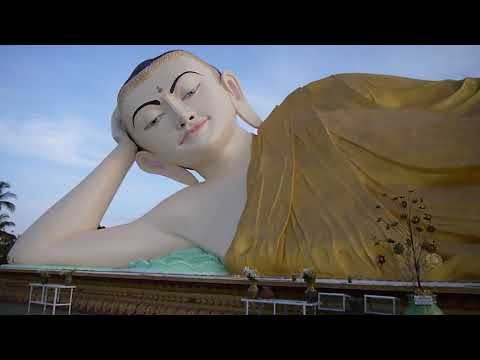 Buda Reclinado Shwe Tha Lyaung, Bago, Mianmar | 17 de maio de 2013