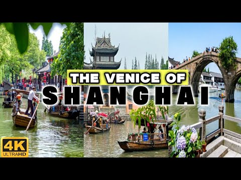 [4K] Stepping Into China's Most Magical Ancient Town! ZHUJIAJIAO Water Town Day Trip Guide