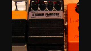 Video thumbnail for Chorus tones with Arion SFL-1 Stereo Flanger by SurfGreenTelecaster