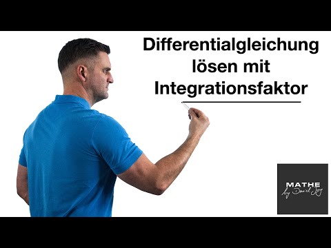 Solving a differential equation - Example with an integration factor | Math by Daniel Jung