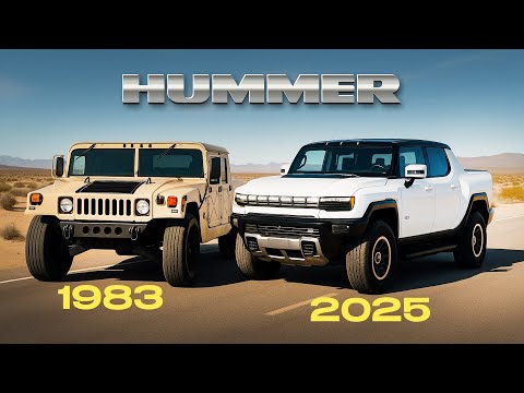Hummer Evolution 1983-2025: From H1 to the Modern Hummer EV