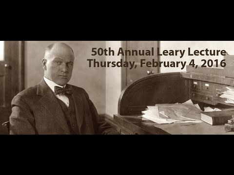 50th Annual Leary Lecture:  Fifty Years of Constitutional Law: What’s Changed? - Erwin Chemerinsky