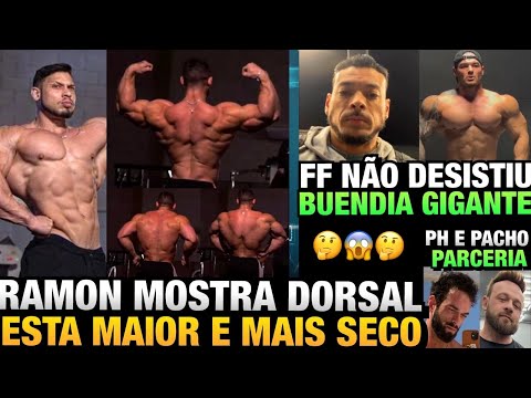 RAMON MOSTRA DORSAL INSANA COM 115KG - FRANCÃO NÃO DESISTIU - BUENDIA GIGANTE E MAIS