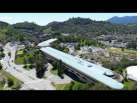 Marin Civic Center from the air! Drone footage in 4K 2023