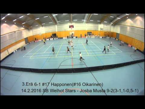 Kooste14.2.2016 Kontiolahti,(D2) SB Welhot Stars - Josba Musta 9-2(3-1,1-0,5-1)