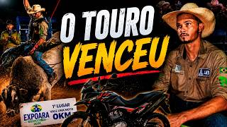 O touro VENCEU e fez o cowboy perder o RODEIO