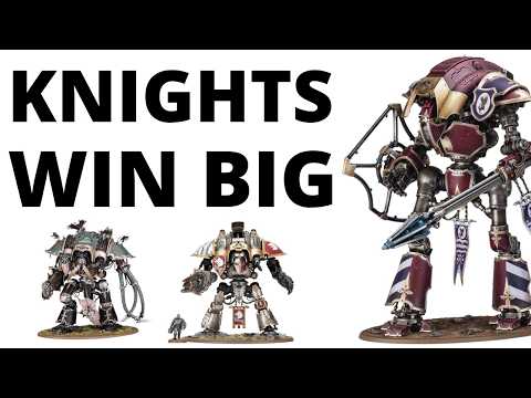 Knights are WINNING BIG - Strongest Army Lists for Imperial and Chaos Knights So Far!