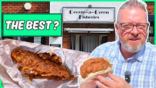 The BEST FISH And CHIPS In The UK? George A Green!