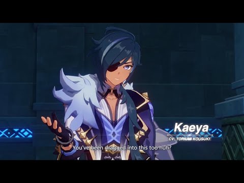 SIGNS THAT KAEYA IS SUSPICIOUS GENSHIN IMPACT [CUTSCENE]