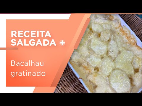 Bacalhau gratinado por Juliana Abbud
