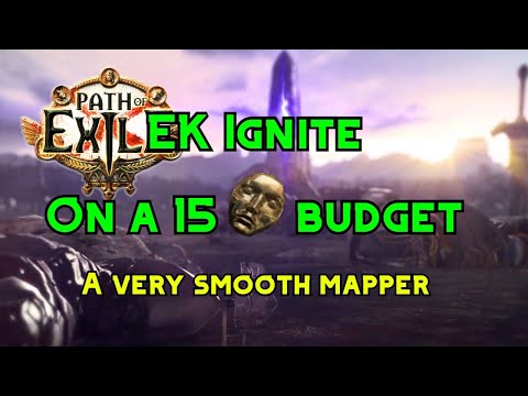 [3.22] EK Ignite Elementalist on a 15 Divine budget | Path of Exile Ancestors