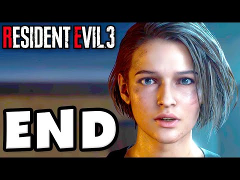 Resident Evil 3 Remake - Gameplay Walkthrough Part 7 - ENDING! Final Nemesis Boss Fight!