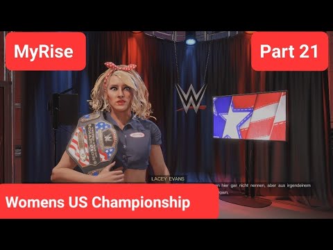 WWE 2K22 MyRise Part 21/ Womens US Championship PS5 4K